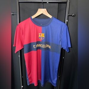 Vintage Men’s Red & Blue Short Sleeve Jersey